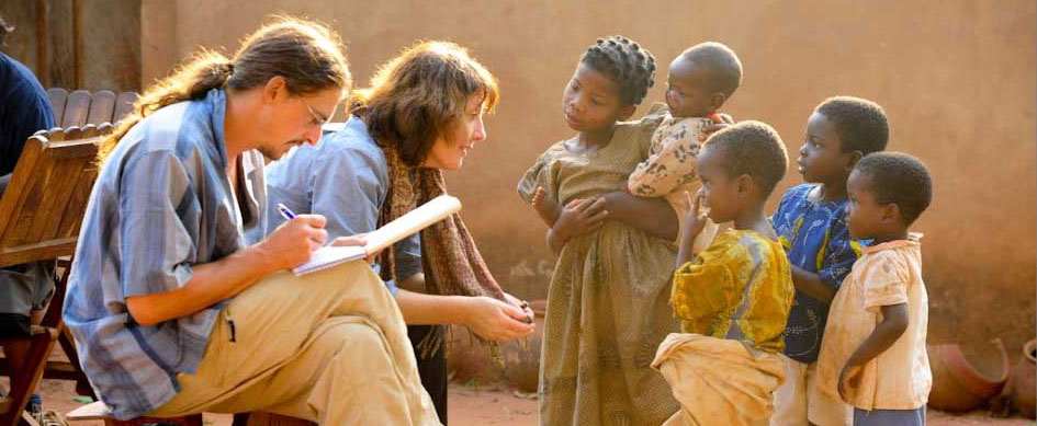 Interaction avec les pratiques et les enfants du milieu rural, Afrique